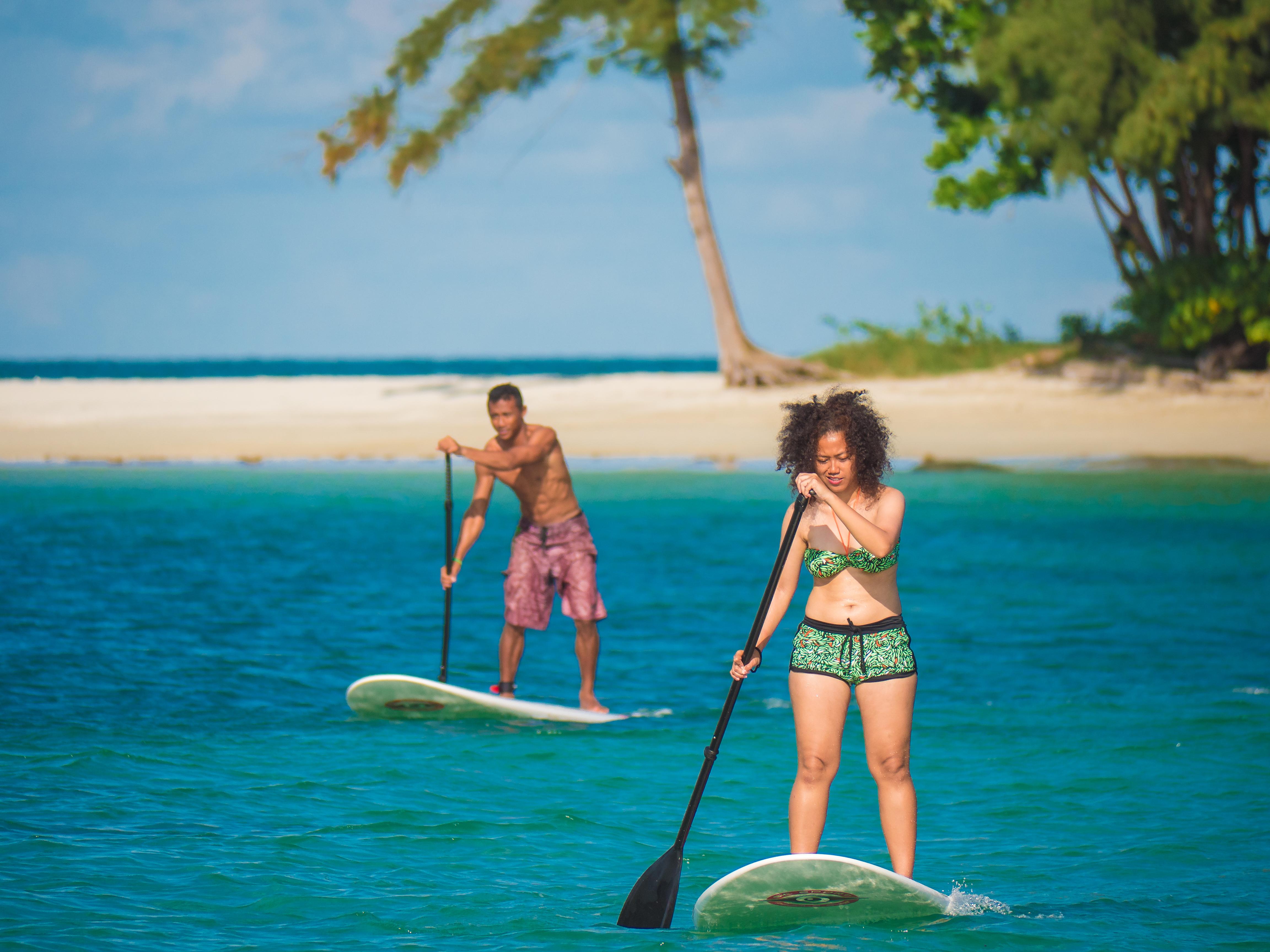 Nirwana Beach Club Lagoi Bagian luar foto