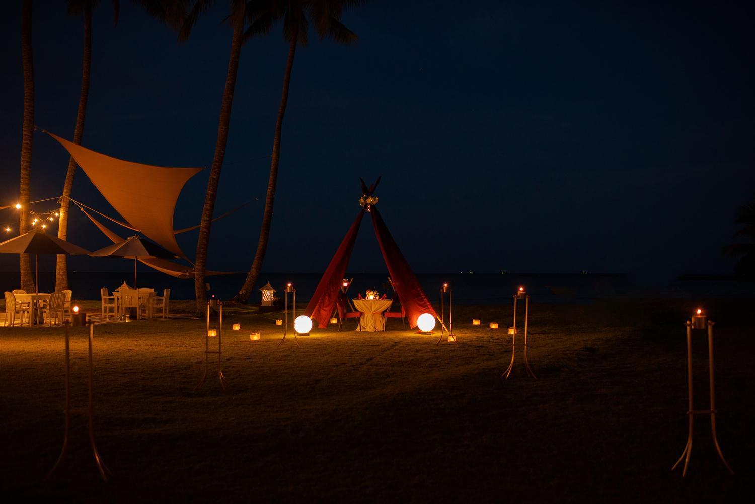 Nirwana Beach Club Lagoi Bagian luar foto