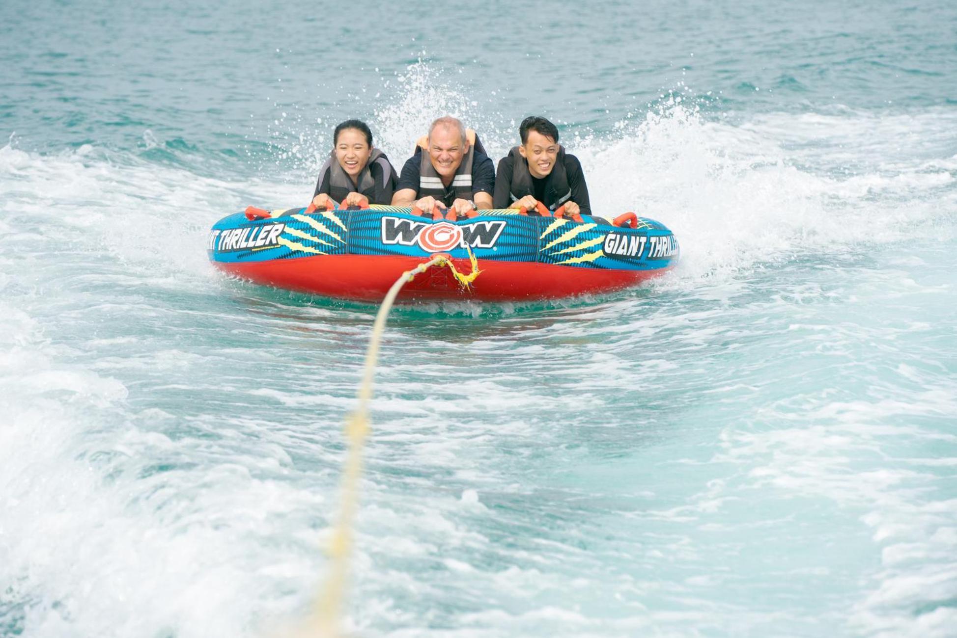 Nirwana Beach Club Lagoi Bagian luar foto