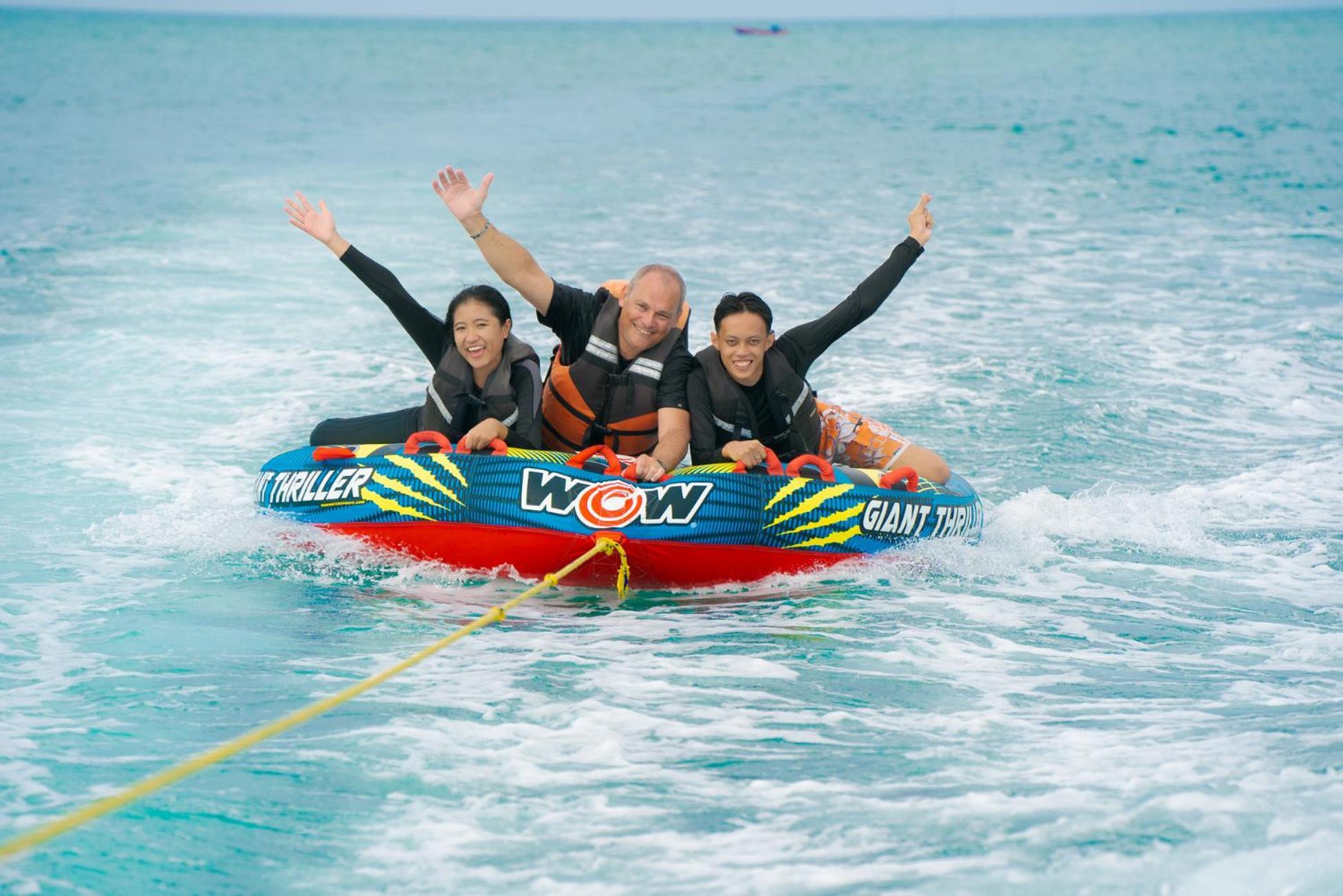 Nirwana Beach Club Lagoi Bagian luar foto